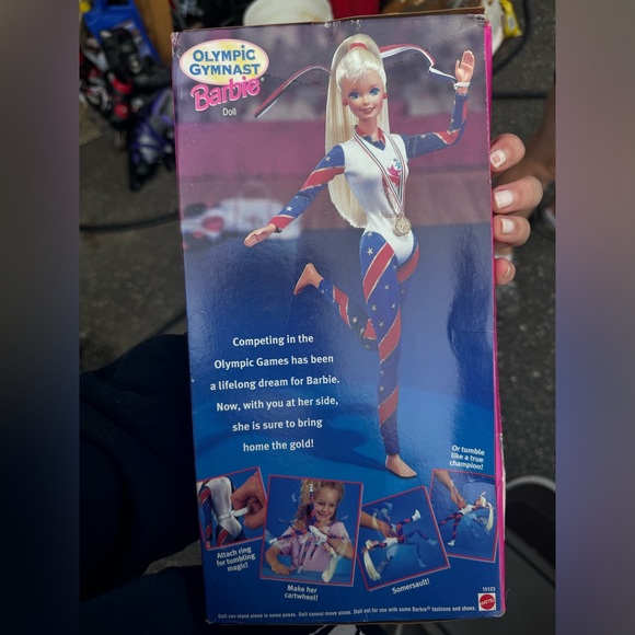 Gymnast Olympic Barbie New in Box - Picture 2 of 2